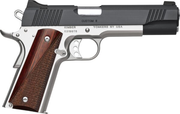 320030115f8 scaled KIMBER CUSTOM II TWO-TONE 45ACP 5"