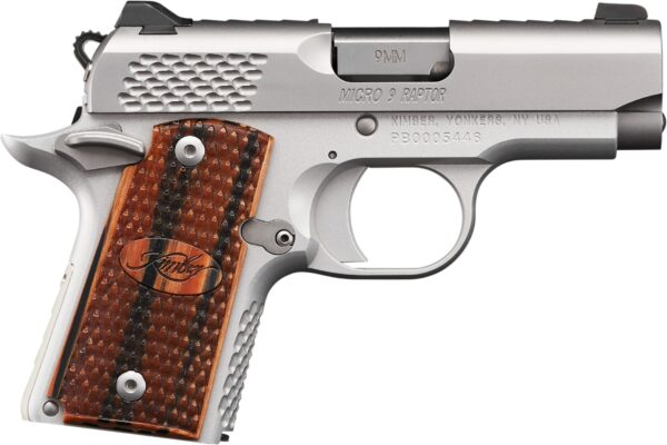 3300109a981 KIMBER MICRO 9MM 3.15" SS RAPTOR