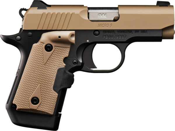 33001685e53 KIMBER MICRO 9MM 3.15" DESERT TAN LG