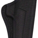 34532 Bianchi 17721 7001 Thumbsnap OWB Size 13 Black Accumold Belt Slide Compatible w/Glock 17/20/S&W M&P/Ruger P89 Right Hand