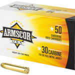 35296 Armscor FAC30CIN USA 30 Carbine 110 gr Full Metal Jacket 50 Per Box/ 20 Case