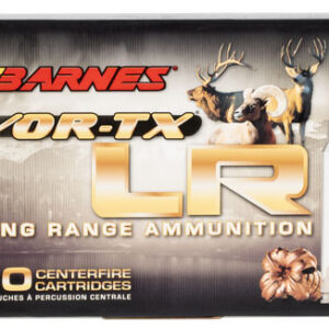 Barnes Bullets 29061 VOR-TX Long Range 338 RUM 250 gr LRX Boat Tail 20 Per Box/ 10 Case