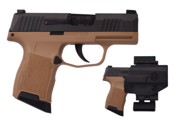 3659bxr3vpcd44 1 SIG SAUER P365 9MM BK/FDE 10+1 PCK OR