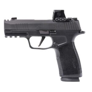Sig Sauer P365 X-Macro 9mm with Romeo-X red dot and integrated compensator, black