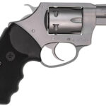 38070 Charter Arms 72324 Pathfinder Small 22 WMR, 8 Shot 2" Stainless Steel Barrel & Cylinder, Anodized Aluminum Frame w/Black Finger Grooved Rubber Grip, Exposed Hammer