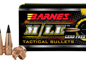 Barnes Bullets 30320 TAC-TX M/LE 300 Blackout .308 120 gr TAC TX Flat Base 50 Per Box