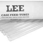 40710 Lee Precision 90661 Case Feeder Tubes Clear Multi-Caliber Plastic 7 Per Pkg