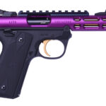 43931 RUGER MKIV 22/45 LT 22LR PURPLE/GOLD