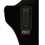 44711 5 Uncle Mike's 76052 Inside The Pants Holster IWB Size 05 Black Suede Like Belt Clip Fits Large Semi-Auto Fits 4.50-5" Barrel Left Hand