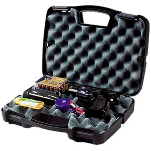 Plano 10137 SE Pistol Case Black Polymer Holds Scoped Pistol