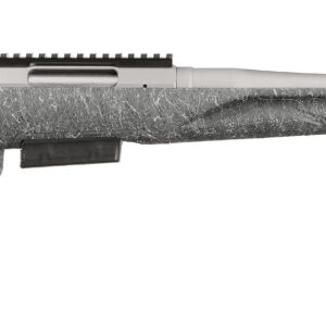 Ruger American Gen II .450 Bushmaster 20-inch rifle gray splatter adjustable synthetic stock