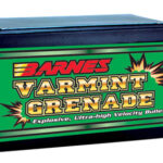 47757 Barnes Bullets 30171 Varmint Grenade Ultra High Velocity 22 Cal .224 36 gr Flat Base Hollow Point 100 Per Box