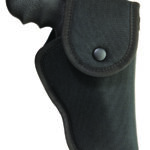 47953 Uncle Mike's 81521 Sidekick Hip Holster OWB Size 52 Black Laminate Belt Fits Ruger Alaskan Right Hand