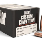 48664 Nosler 26725 Custom Competition 6.5 Creedmoor .264 140 gr Hollow Point Boat Tail/ 100 Per Box