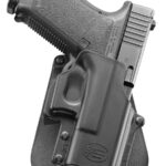 50116 Fobus GL4 Passive Retention Standard OWB Plastic Paddle Compatible w/Glock 29/30/39 Right Hand