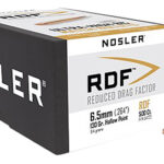 50355 Nosler 54722 RDF Match 6.5 Creedmoor .264 130 gr Hollow Point Boat Tail/ 500 Per Box