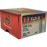 50687 Hornady 33210 ELD-X 338 Cal .338 230 gr Extremely Low Drag eXpanding 100 Per Box/ 15 Case