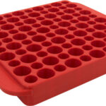 50763 Hornady 480042 Magnum Reloading Block Red Multi Caliber Plastic 50rd