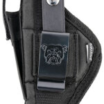 51285 Bulldog FSN3 Extreme OWB Black Nylon Belt Loop/Clip Compatible w/Taurus Millennium Fits 2.50-3.75" Barrel Ambidextrous