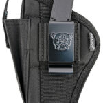 51287 Bulldog FSN8 Extreme OWB Black Nylon Belt Loop/Clip Fits Glock 20/21 Fits 3.50-5" Barrel Ambidextrous