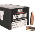 51526 Nosler 54357 AccuBond 338 Cal .338 225 gr Spitzer Point/ 50 Per Box