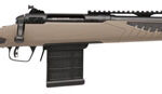 52275 Savage Arms 57026 110 Scout 308 Win 10+1 16.50", Matte Black Metal, Flat Dark Earth Fixed AccuStock with AccuFit