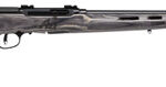 53068 Savage Arms 47221 A22 Target Semi-Auto 22 WMR Caliber with 10+1 Capacity, 22" Barrel, Satin Black Metal Finish & Fixed Thumbhole Gray Laminate Stock Right Hand (Full Size)