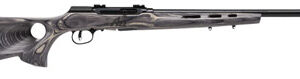 Savage A22 Target 22 WMR with thumbhole laminate stock and 22-inch heavy barrel