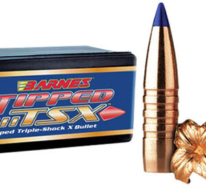 Barnes Bullets 30274 Tipped TSX  270 Win .277 110 gr TTSX Boat Tail 50 Per Box
