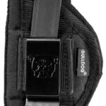 55102 Bulldog FSN24 Extreme OWB Black Nylon Belt Loop/Clip Fits S&W J Frame Fits 2-2.50" Barrel Ambidextrous