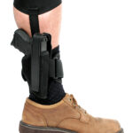 55576 1 Blackhawk 40AH01BKL Ankle Size 01 Black Cordura Velcro Fits Medium Autos Fits 3-4" Barrel Left Hand