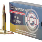 56221 PPU PPM2231 Match 223 Rem 69 gr Hollow Point Boat Tail 20 Per Box/ 50 Case