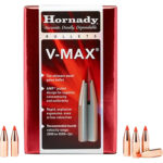 56817 Hornady 22272 V-Max Varmint 22 Cal .224 55 gr V Max 100 Per Box/ 40 Case