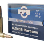 57026 PPU PP6CS Metric Rifle 6.5x52mm Carcano 123 gr Soft Point 20 Per Box/ 10 Case