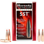 61190 Hornady 26202 SST 6.5mm .264 129 gr Super Shock Tip 100 Per Box/ 15 Case