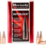 61243 Hornady 3090 InterLock 30 Cal .308 220 gr Round Nose 100 Per Box/ 15 Case