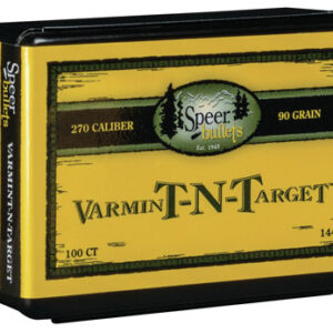 Speer Bullets 1446 TNT Rifle 270 Caliber .277 90 GR Hollow Point 100 Box