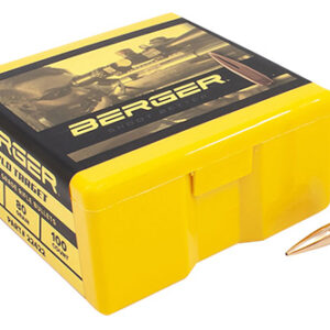Berger Bullets 22422 VLD Target Long Range 22 Cal .224 80 gr Secant Very Low Drag 100 Per Box