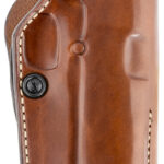 71440 Galco PHX126 Phoenix OWB Tan Leather Belt Slide Fits S&W N Frame Fits 4" Barrel Right Hand