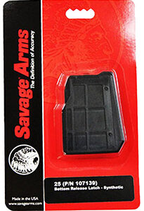 Savage Arms 55222 25  4rd 22 Hornet Black Polymer