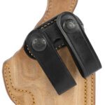 71660 Galco RG212B Royal Guard 2.0 IWB Natural/Black Horsehide Belt Loop Fits 1911 Fits 5" Barrel Right Hand