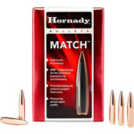 72088 Hornady 26335 Match 6.5mm .264 140 gr Hollow Point Boat Tail Match 100 Per Box/ 15 Case