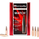 72091 Hornady 30715 Match 30 Cal .308 178 gr Hollow Point Boat Tail Match 100 Per Box/ 15 Case