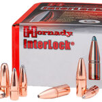 72099 Hornady 4502 InterLock 45 Cal .458 350 gr Round Nose 50 Per Box/ 15 Case