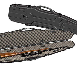 Plano 151101 Single Pillared Scoped Rifle Case Black Polymer Foam Padding