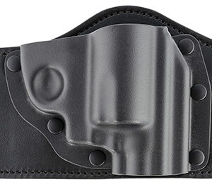 Galco TS212B TacSlide  OWB Black Kydex/Leather Belt Slide Fits 1911 Fits 3-5" Barrel Right Hand