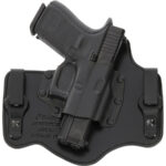 76171 Galco KT224B KingTuk Deluxe IWB Black Kydex/Leather Compatible w/Ruger Security-9/Glock 17 Gen1-5/22 Gen2-5 UniClip Mount Right Hand