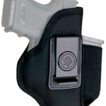 77330 DeSantis Gunhide N87BJSRZ0 Pro Stealth IWB Black Nylon Belt Clip Fits Colt Detective Special Ambidextrous