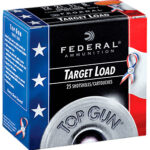 77768 Federal TGL12US8 Top Gun Special Edition Red, White & Blue 12 Gauge 2.75" 1 1/8 oz 8 Shot 25 Per Box/ 10 Case