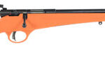 78645 Savage Arms 13810 Rascal 22 LR Caliber with 1rd Capacity, 16.12" Barrel, Blued Metal Finish & Orange Synthetic Stock Right Hand (Youth)